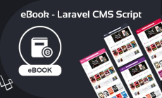 eBook v2.0.1 – Laravel CMS Script