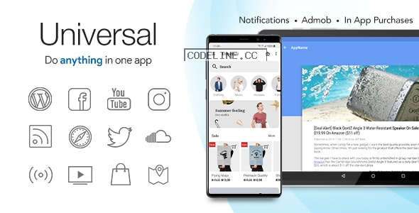 Universal v4.5.7 – Full Multi-Purpose Android App