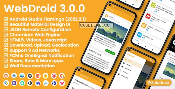 WebDroid v3.0.0 – Android WebView App