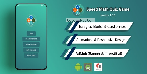 Fast Math v1.3.0 – Quiz Game Source Code with Admob and Unity