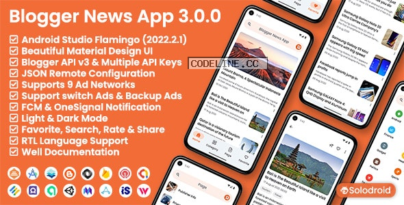 Blogger News App v3.0.0 – Blogger API