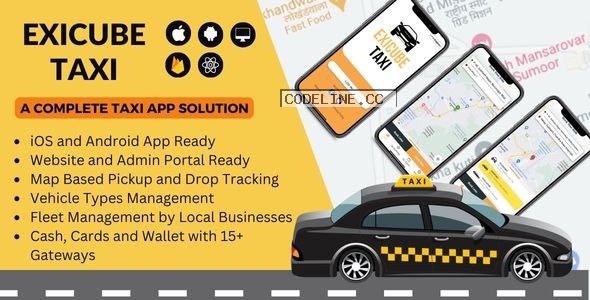 Exicube Taxi App v3.3.0