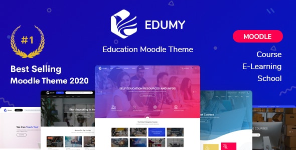 Edumy v1.2.9 – LMS Online Education Course WordPress Theme