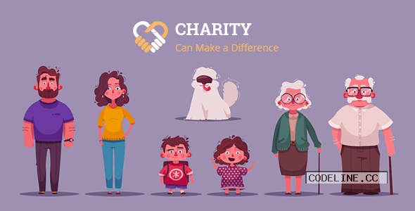 Charity v1.1 – Nonprofit Charity System with Website
