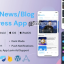 NewsPro v3.2 – Blog/News/Article App For WordPress