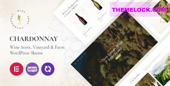 Chardonnay v1.7 – Wine Store & Vineyard WordPress Theme