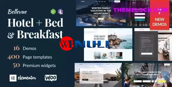 Bellevue v3.5.9 – Hotel + Bed and Breakfast Booking Calendar Theme