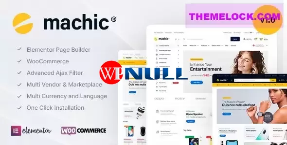 Machic v1.0.7 – Electronics Store WooCommerce Theme