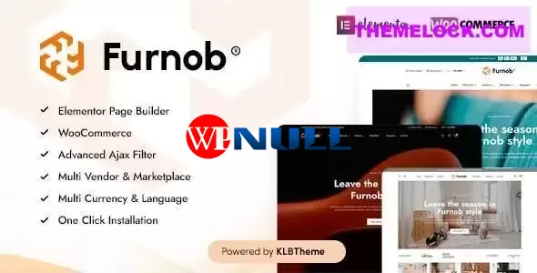 Furnob v1.0.4 – Furniture Store WooCommerce Theme