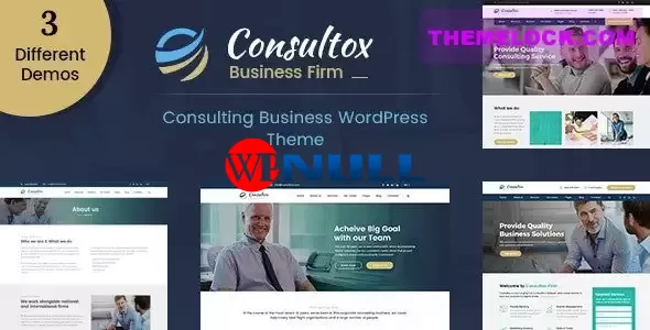 Consultox v2.3 – Consulting Business WordPress Theme