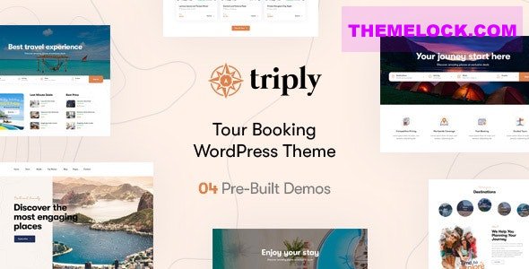 Triply v2.2.3 – Tour Booking WordPress Theme