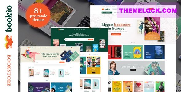Bookio v1.0.3 – Book Store WooCommerce WordPress Theme