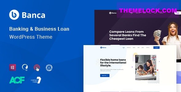 Banca v1.1.2 – Banking, Finance & Business Loan WordPress Theme
