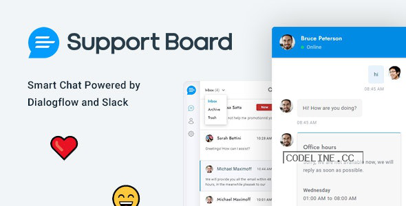 Support Board v3.2.3 – Chat WordPress Plugin – Chat & Support