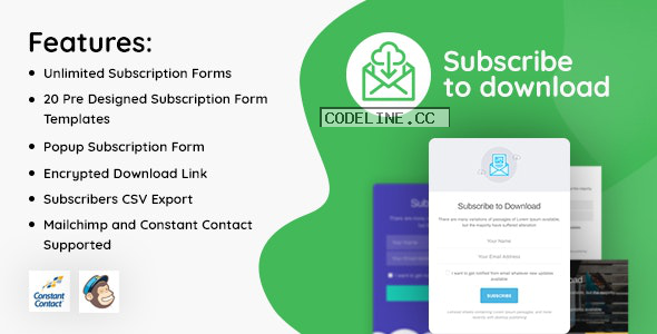 Subscribe to Download v1.2.8 – An advanced subscription plugin for WordPress