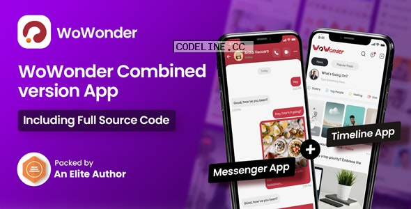 WoWonder Mobile v4.3 – The Ultimate Combined Messenger & Timeline Mobile Application