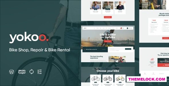 Yokoo v1.1 – Bike Shop & Rental WordPress Theme