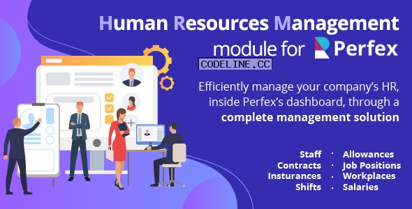 Human Resources Management v1.0 – HR module for Perfex CRM