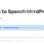 Speaker v3.2.2 – Page to Speech Plugin for WordPress