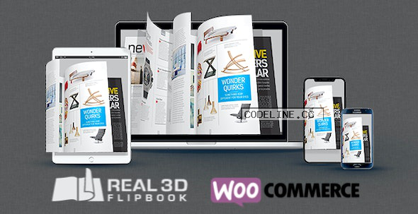 WooCommerce Real3D Flipbook Addon v1.0