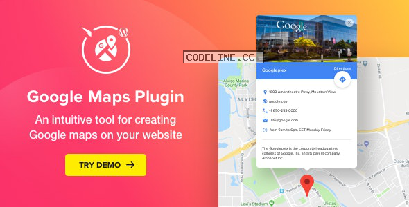 WP Google Maps v2.4.2 – Map Plugin for WordPress