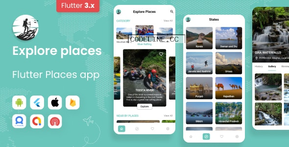 Explore Places – Flutter Places App with Firebase Backend