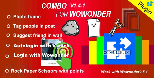 Plugin Combo For Wowonder – 05.05.2020