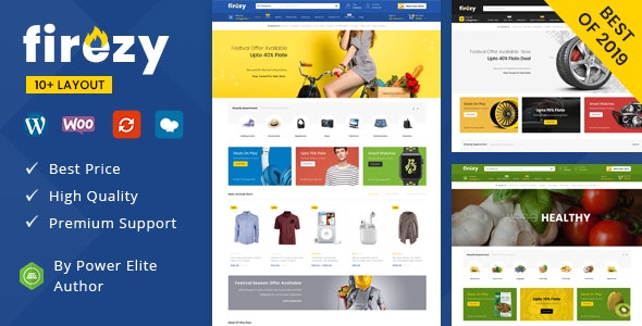 Firezy – Multipurpose WooCommerce Theme (3 March 2022)
