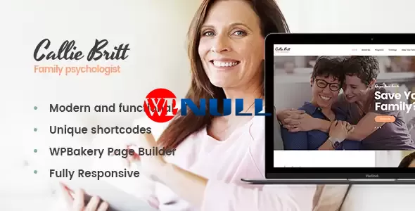 Callie Britt v1.0.4 – Family Counselling Psychology Theme