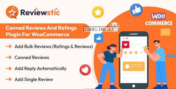 Reviewstic v1.0 – Canned reviews and ratings plugin for WooCommerce
