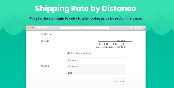 Shipping Rate by Distance for WooCommerce v1.1.2