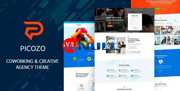Picozo v1.8 – Coworking and Office Space WordPress Theme