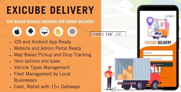 Exicube Delivery App v3.5.0