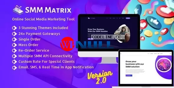 SMM Matrix v2.0 – Social Media Marketing Tool
