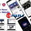 News Full App v3.0 – Flutter App Android + iOS + Website