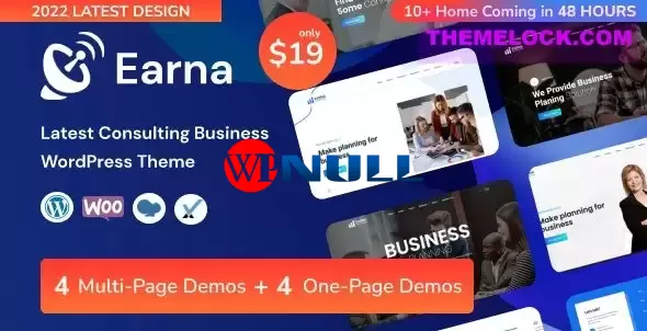 Earna 1.0.3 – Consulting Business WordPress Theme