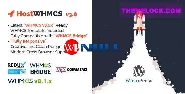 HostWHMCS v3.8 – Responsive Hosting and WHMCS WordPress Theme