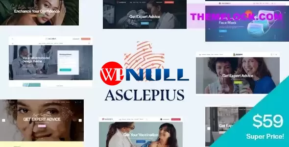 Asclepius v1.0 – Doctor, Medical & Healthcare WordPress Theme