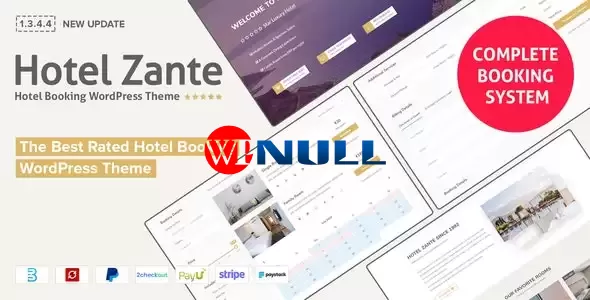 Hotel Zante v1.3.5.1 – Hotel Booking Theme
