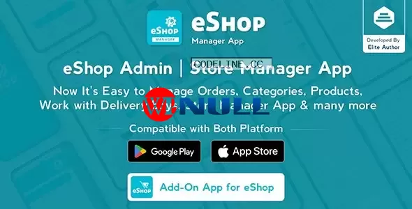 eShop v2.0.7 – Ecommerce Admin / Store Manager app