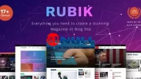 Rubik v2.3 – A Perfect Theme for Blog Magazine Website