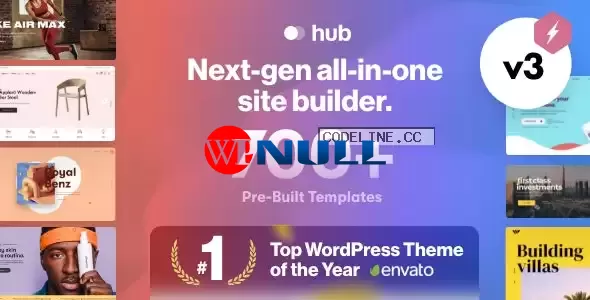 Hub v3.0.3 – Responsive Multi-Purpose WordPress Theme