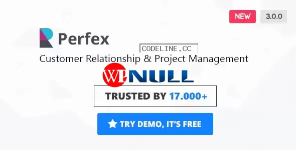 Perfex v3.0.0 – Powerful Open Source CRM