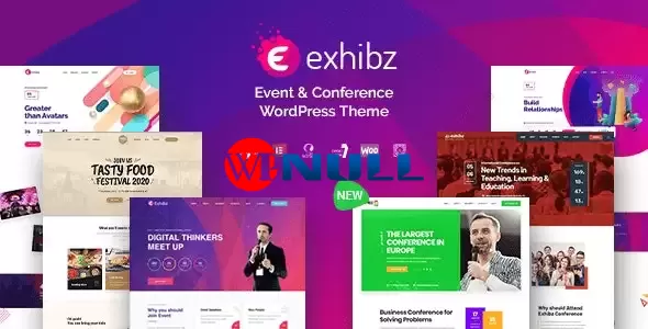 Exhibz v2.4.5 – Event Conference WordPress Theme