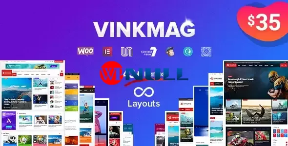 Vinkmag v4.3 – Multi-concept Creative Newspaper