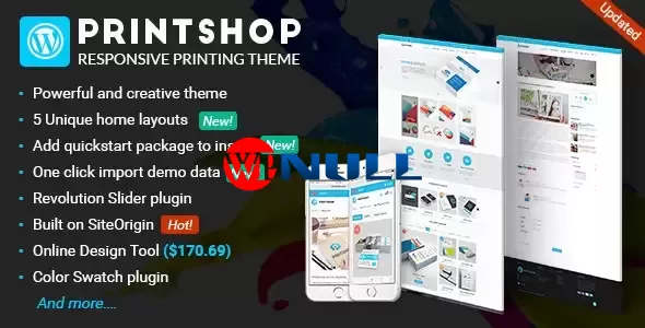 Printshop v4.7.4 – WordPress Responsive Printing Theme