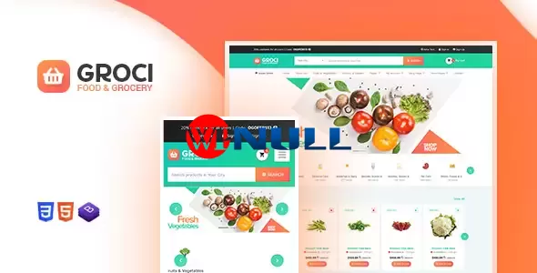 Groci v2.2.1 – Organic Food and Grocery Market WordPress Theme