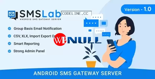 SMSLab v1.0 – Android Based SMS Gateway Server