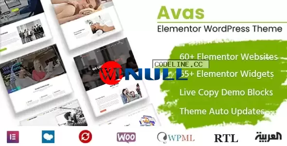 Avas v6.3.7.8 – Multi-Purpose WordPress Theme