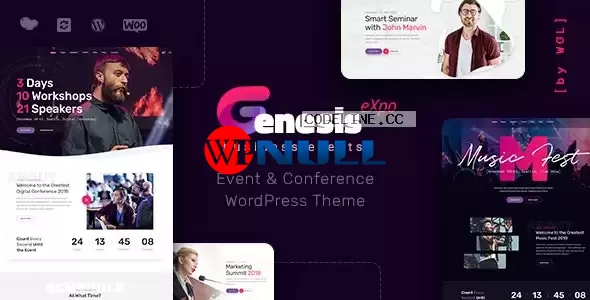 GenesisExpo v1.4.5 – Business Events & Conference Theme